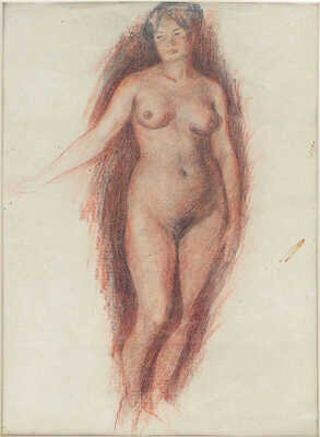 Шевченко Александр Васильевич. Стоящая обнаженная